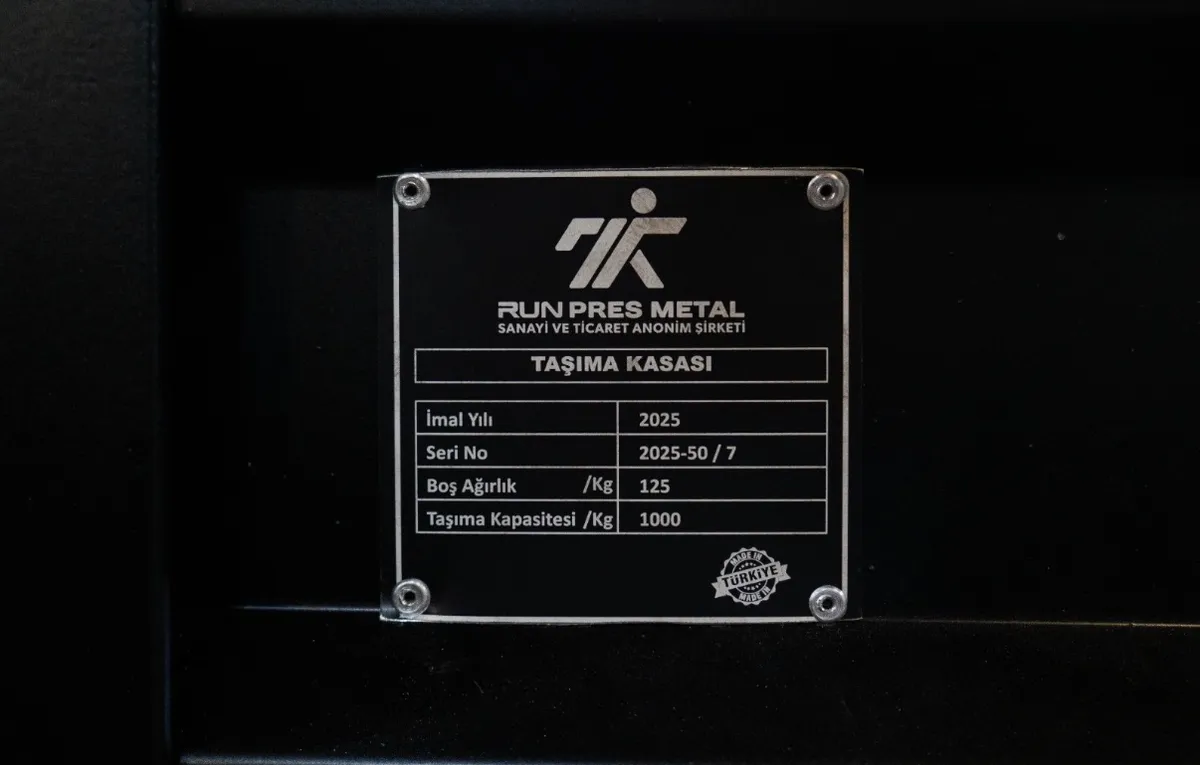 İstiflenebilir Metal Kasa İmalatları 5